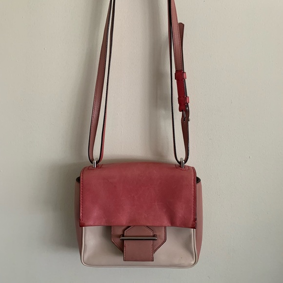 Reed Krakoff leather Crossbody Bag Neutrals & Pink Leather - Picture 9 of 11